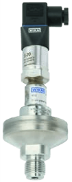 WIKA DSS34T — Diaphragm seal system with pressure sensor, welded construction and threaded connection