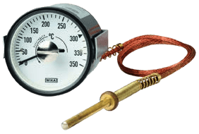 WIKA SB15 — Expansion thermometer with microswitch, safety temperature limiter