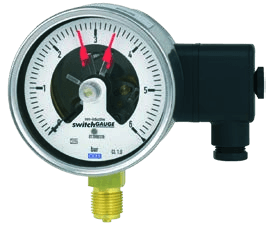 WIKA PGS21.100, PGS21.160 — Bourdon-tube contact pressure gauges