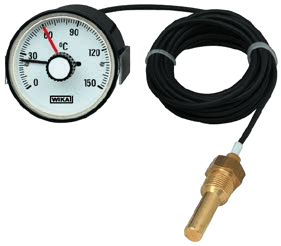 WIKA SC15 — Expansion thermometer with microswitch, indicating temperature controller