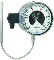 WIKA TGS73 — Gas-actuated thermometer, stainless steel version